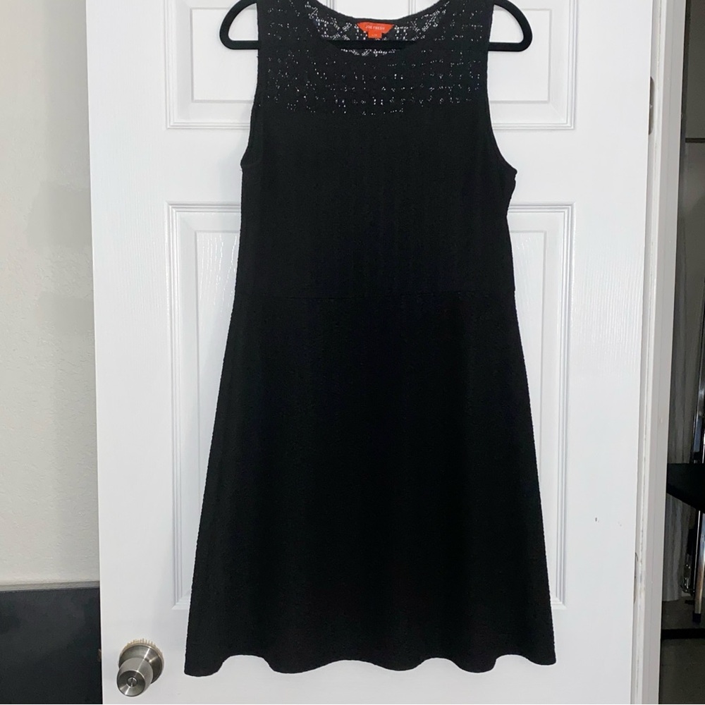Joe Fresh Black A-line Mini Sleeveless Dress